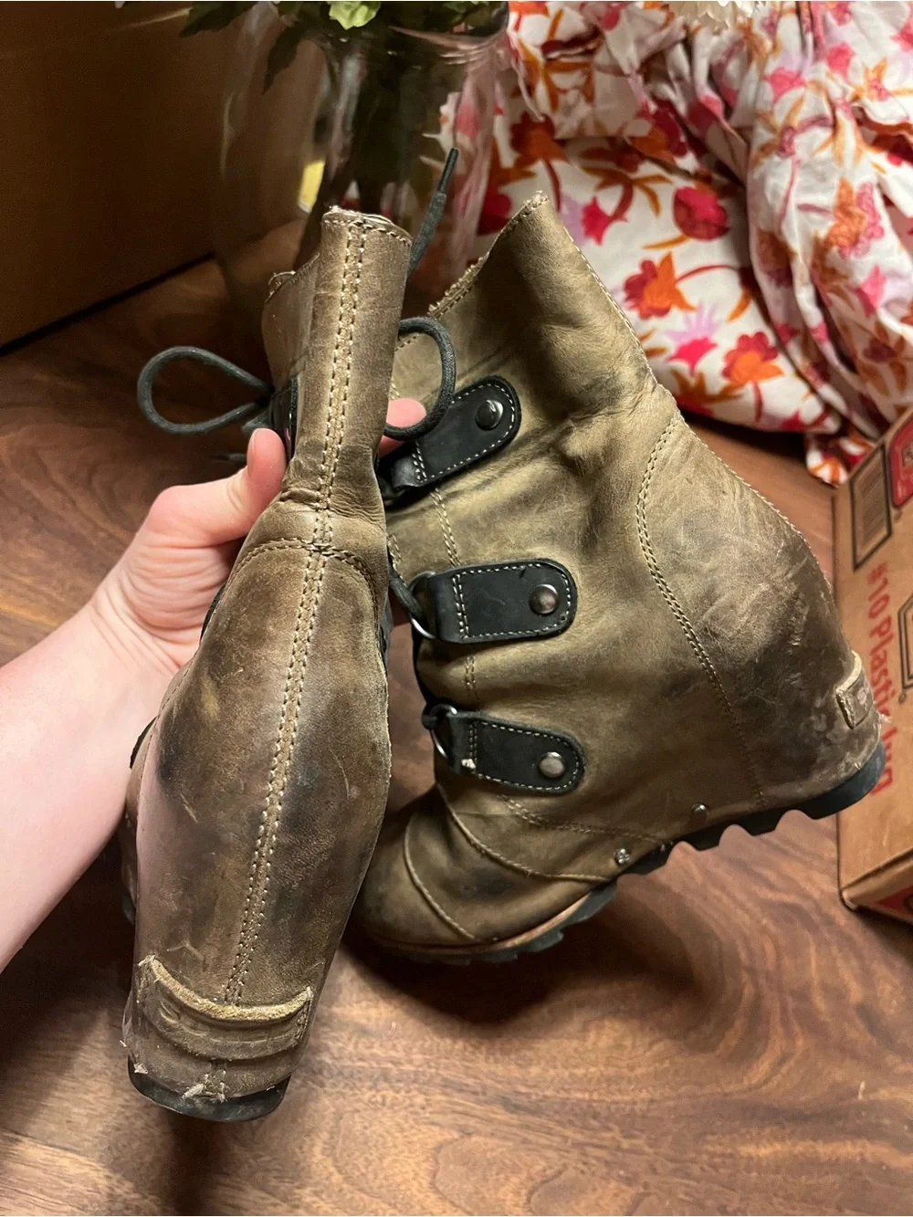 Sorel Women's Joan of Arctic Wedge Mid boots